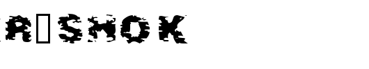 After-Shok_英文字体