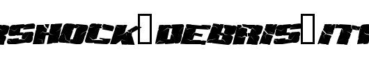 Aftershock-Debris-Italic.TTF