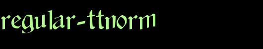Against-Regular-ttnorm.Ttf