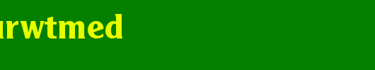 AgendaURWTMed.ttf