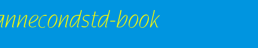 AgfaNadianneCondStd-Book.otf
