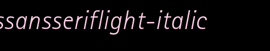 AgfaRotisSansSerifLight-Italic.otf