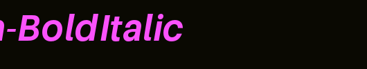 Aileron-BoldItalic_英文字体