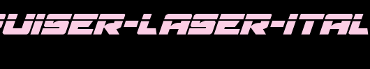 Aircruiser-Laser-Italic.ttf