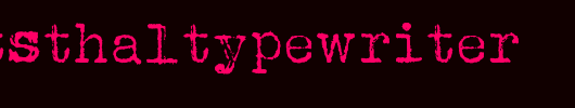AlbertsthalTypewriter.ttf