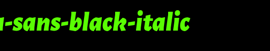 Alegreya-Sans-Black-Italic