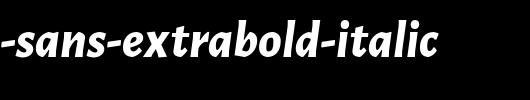 Alegreya-Sans-ExtraBold-Italic