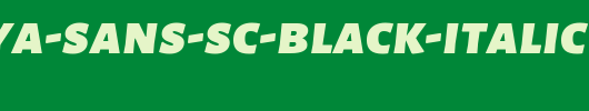 Alegreya-Sans-SC-Black-Italic