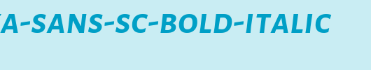 Alegreya-Sans-SC-Bold-Italic