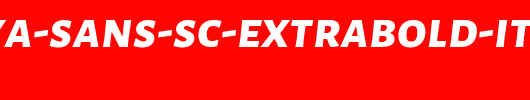 Alegreya-Sans-SC-ExtraBold-Italic