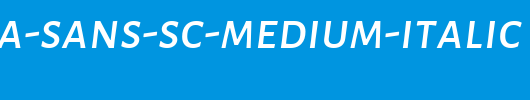 Alegreya-Sans-SC-Medium-Italic