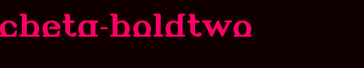 AlembicBeta-BoldTwo.otf