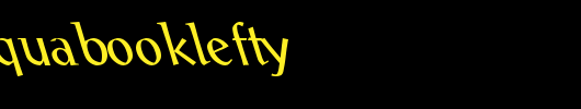AlexAntiquaBookLefty.Ttf