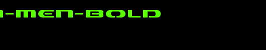 Alpha-Men-Bold