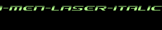 Alpha-Men-Laser-Italic