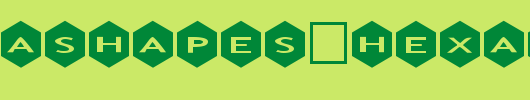 AlphaShapes-hexagons.ttf