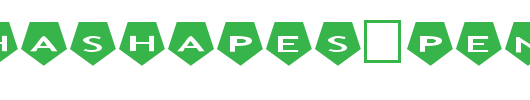 AlphaShapes-pentagons-2.ttf