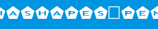 AlphaShapes-pentagons.ttf