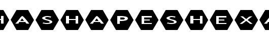 AlphaShapeshexagons2.ttf