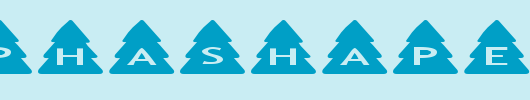 AlphaShapesxmastrees.ttf