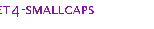 Alphabet4-SmallCaps.otf