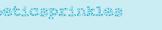 AlphabeticSprinkles_英文字体