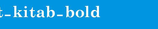 Alpsoft-Kitab-Bold.ttf