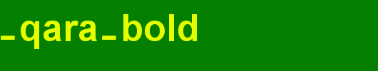 Alpsoft-Qara-Bold.ttf