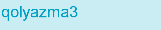 Alpsoft-Qolyazma3.ttf