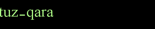 Alpsoft-Tuz-Qara.ttf