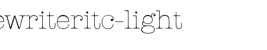 AmTypewriterITC-Light.ttf