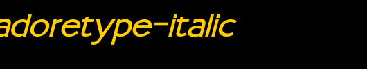 AmbassadoreType-Italic.Ttf