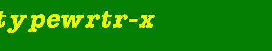 Amer_Typewrtr-X.Ttf