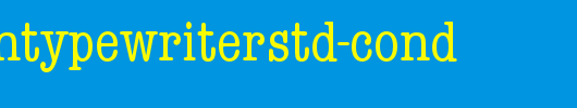 AmericanTypewriterStd-Cond.otf