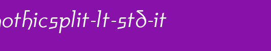 AmherstGothicSplit-LT-Std-It.otf