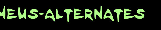 Amorpheus-Alternates.otf
