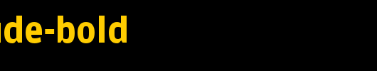Amplitude-Bold_英文字体