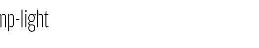 AmplitudeComp-Light_英文字体