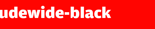 AmplitudeWide-Black_英文字体