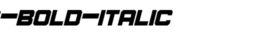 Amuro-Bold-Italic