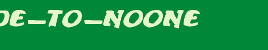 An-ode-to-noone