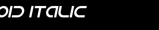 Android-Italic