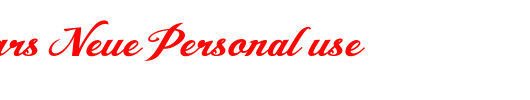 Angel-Tears-Neue-Personal-use_英文字体