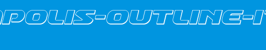 Annapolis-Outline-Italic