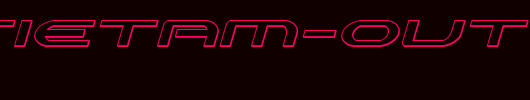 Antietam-Outline-Italic