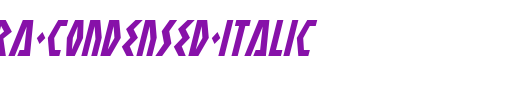 Antikythera-Condensed-Italic