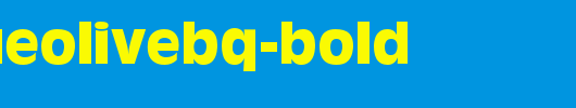 AntiqueOliveBQ-Bold.otf