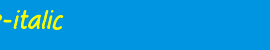 Anysome-Italic
