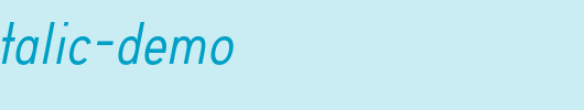 Aprikas-Italic-Demo