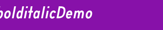 AprikasbolditalicDemo_英文字体